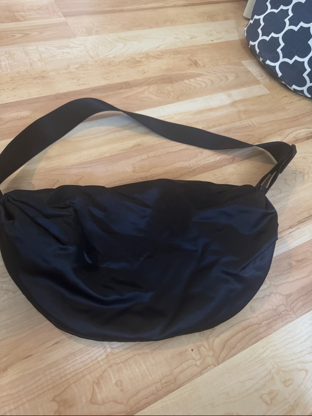 COS Black Crescent Crossbody Bag